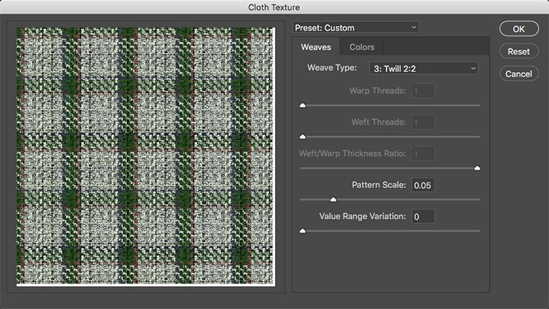 Cloth Texture Generator