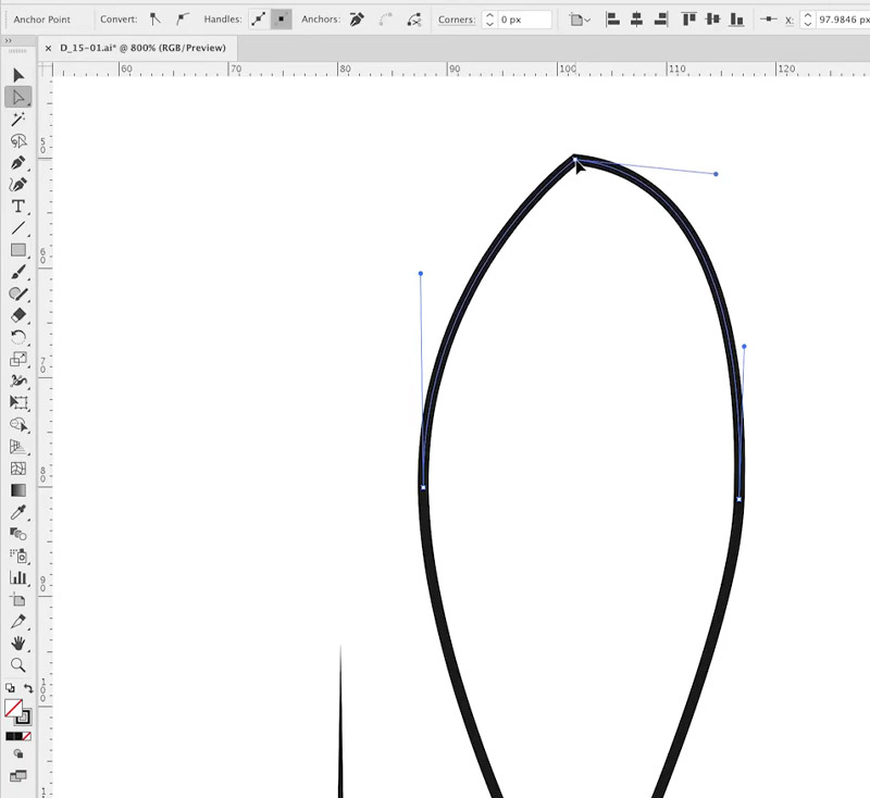 Adjusting the Anchor Point